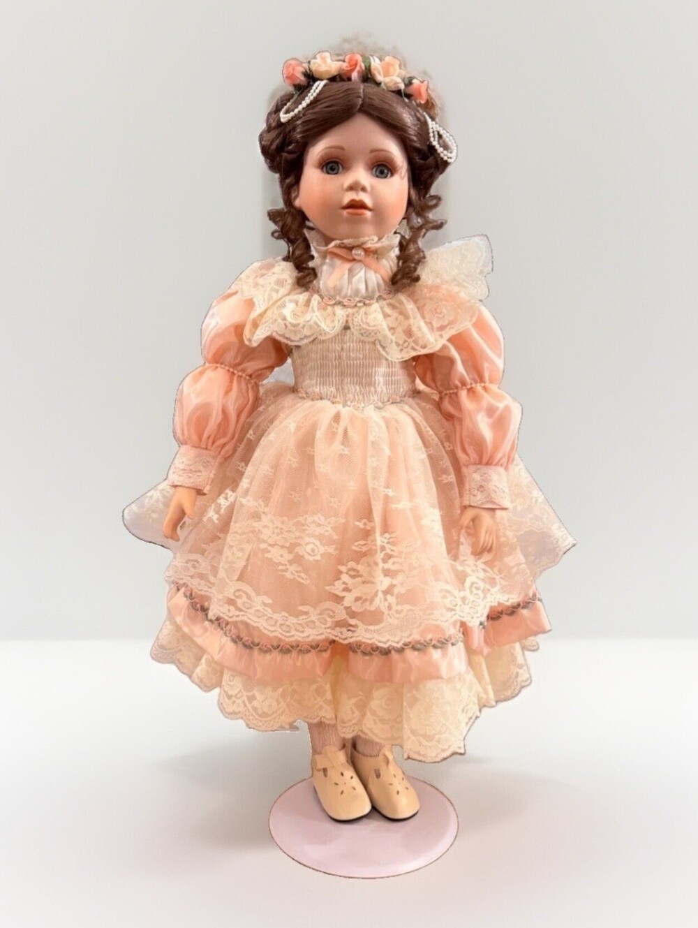 Vintage Collectible Court of Dolls "Joanne” By Jenny Porcelain 370/2000 23”T